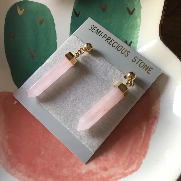 Jewelry - Rose Quartz Earrings